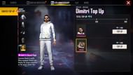 The Dimitri Top Up (Image via Free Fire)